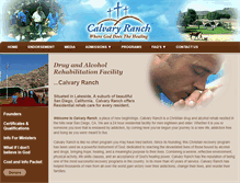 Tablet Screenshot of calvaryranch.org